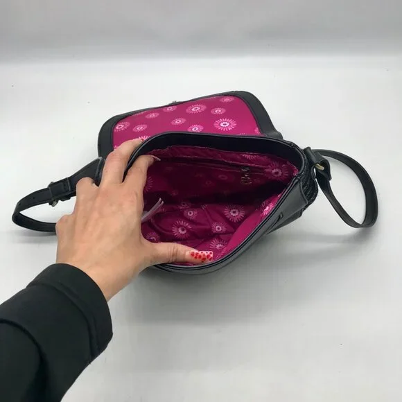 Desigual Black Faux Leather Varsovia Far West Crossbody Bag - Picture 10 of 10